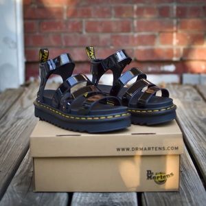 Dr. Martens Blaire Patent Leather Sandals